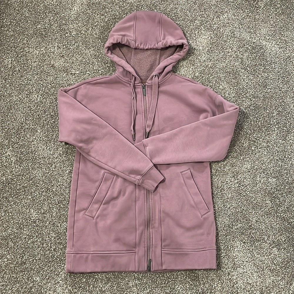 EUC Zella Amazing Long Full Zip Hoodie, Size XS